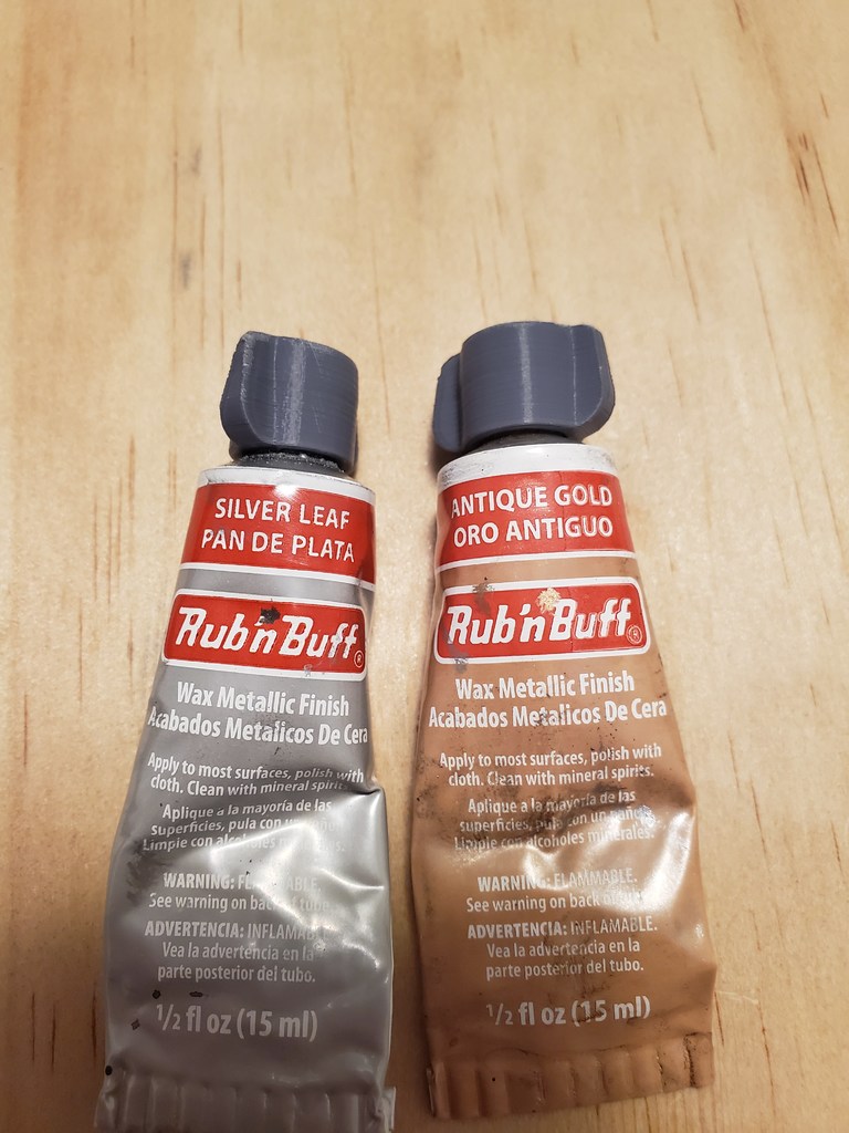 Rub'n Buff Cap by sideeffect001 | Download free STL model | Printables.com