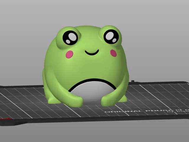 Cute Frog Sculpture "Cutefroggo"