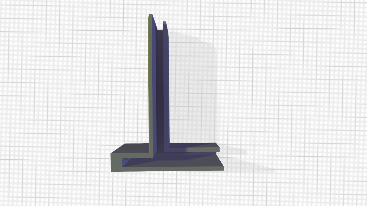 Cardboard stand piece 3.25 mm by Mario J. Moreno Download free STL model