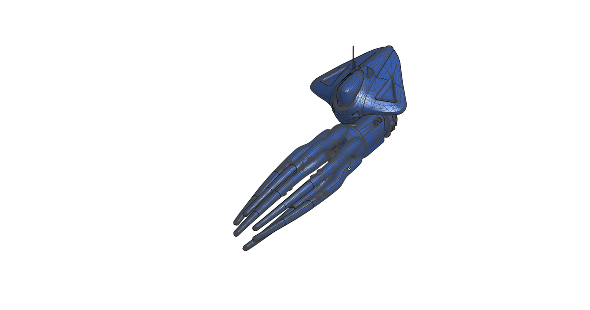 NMS Squid Ship by BillionBailisk3 | Download free STL model