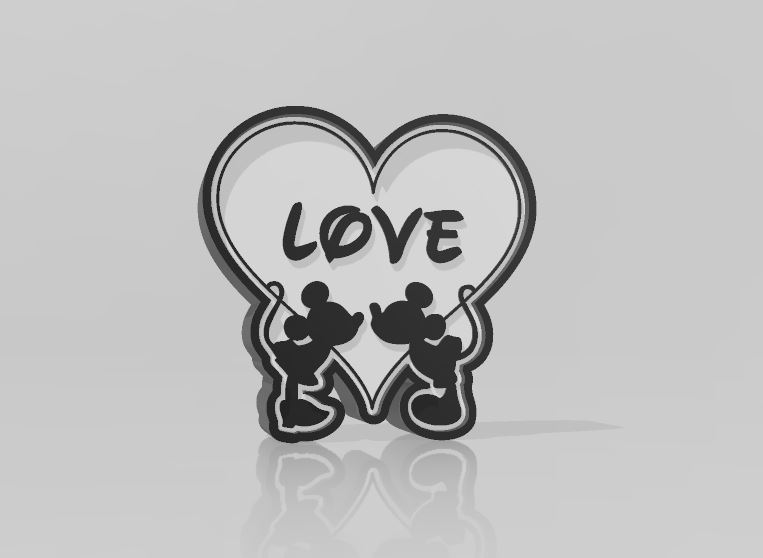 Disney LOVE Lampe