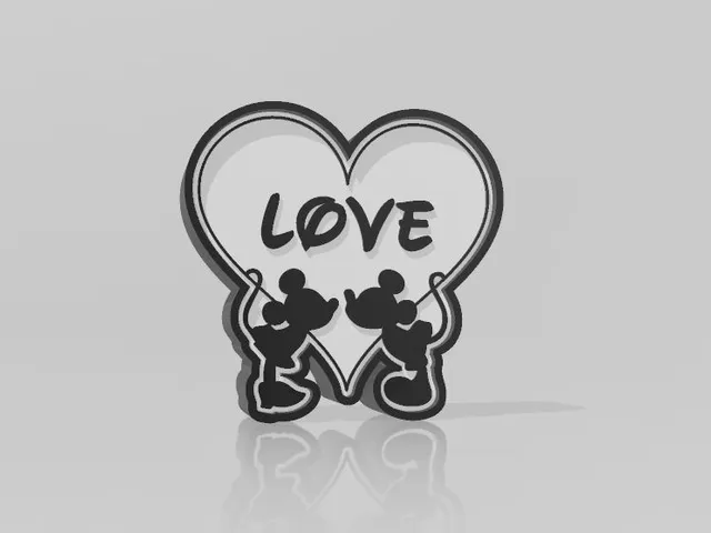 Disney LOVE Lampe