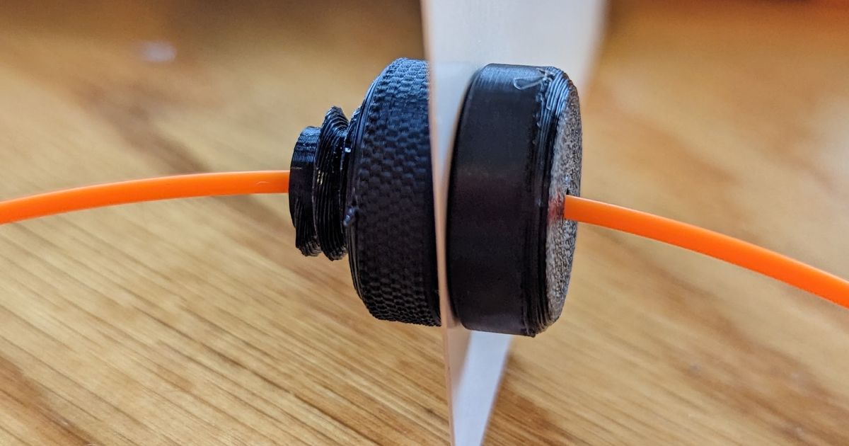 Simple filament pullthrough bung/fitting with by Ryan Olson Download