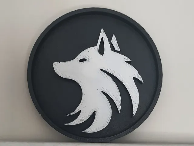Minimalistic Wolf Logo