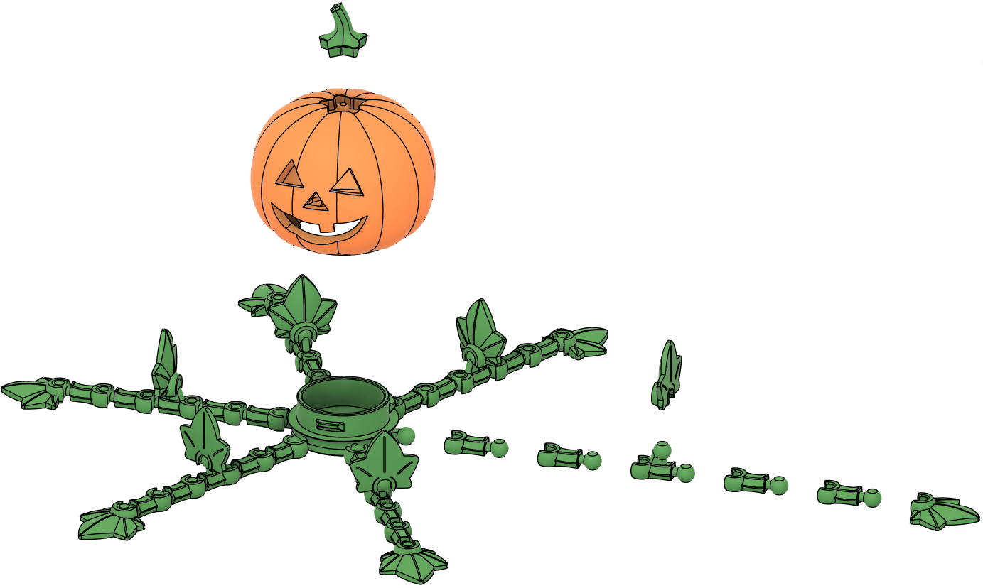 Miniatura 7 do modelo 3D Pumpkin Patch Guardian