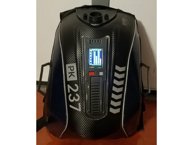 Expanse Backpack with Arduino Display