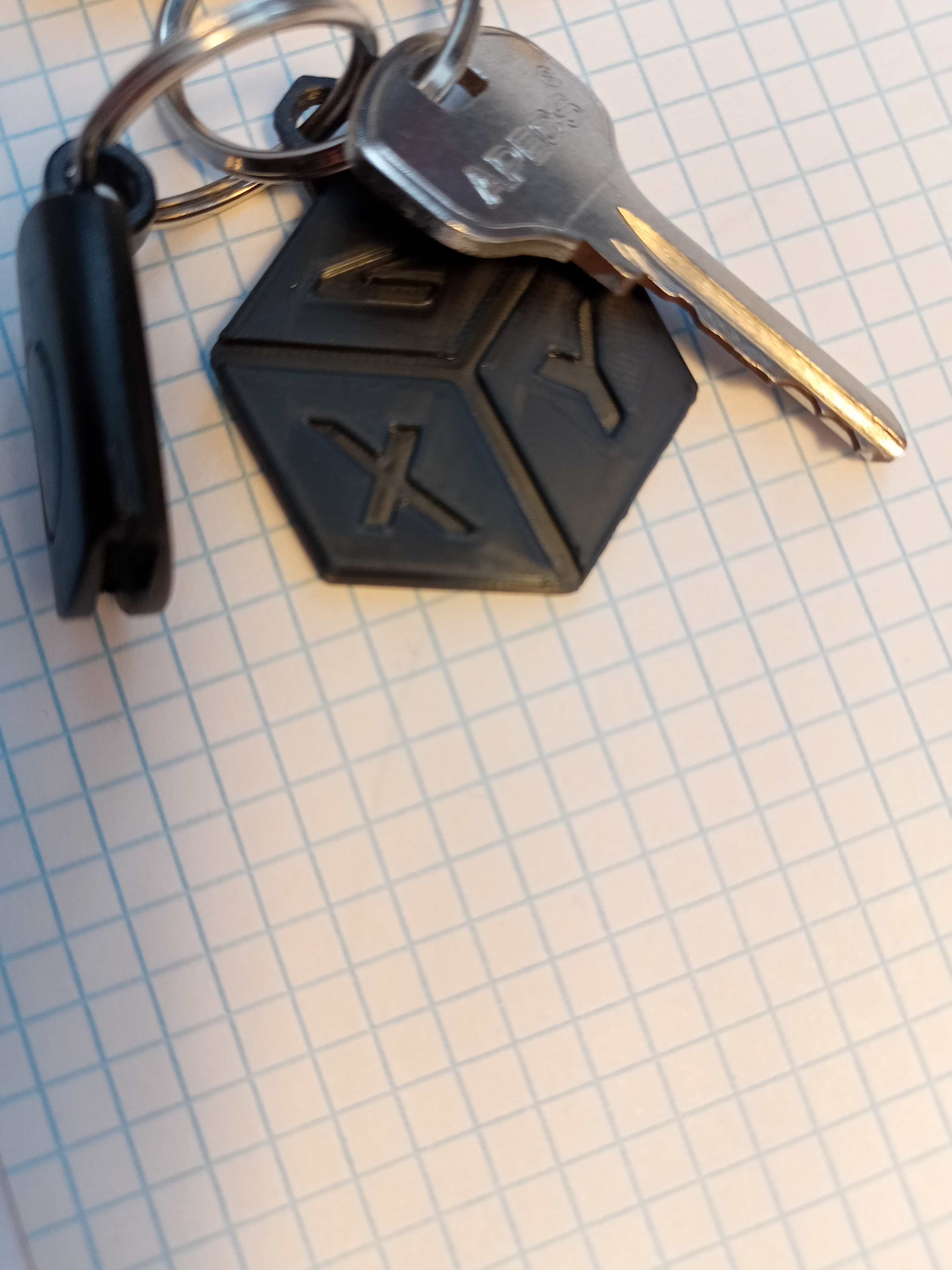 Miniatura 4 do modelo 3D Keychain "Calibration Cube"