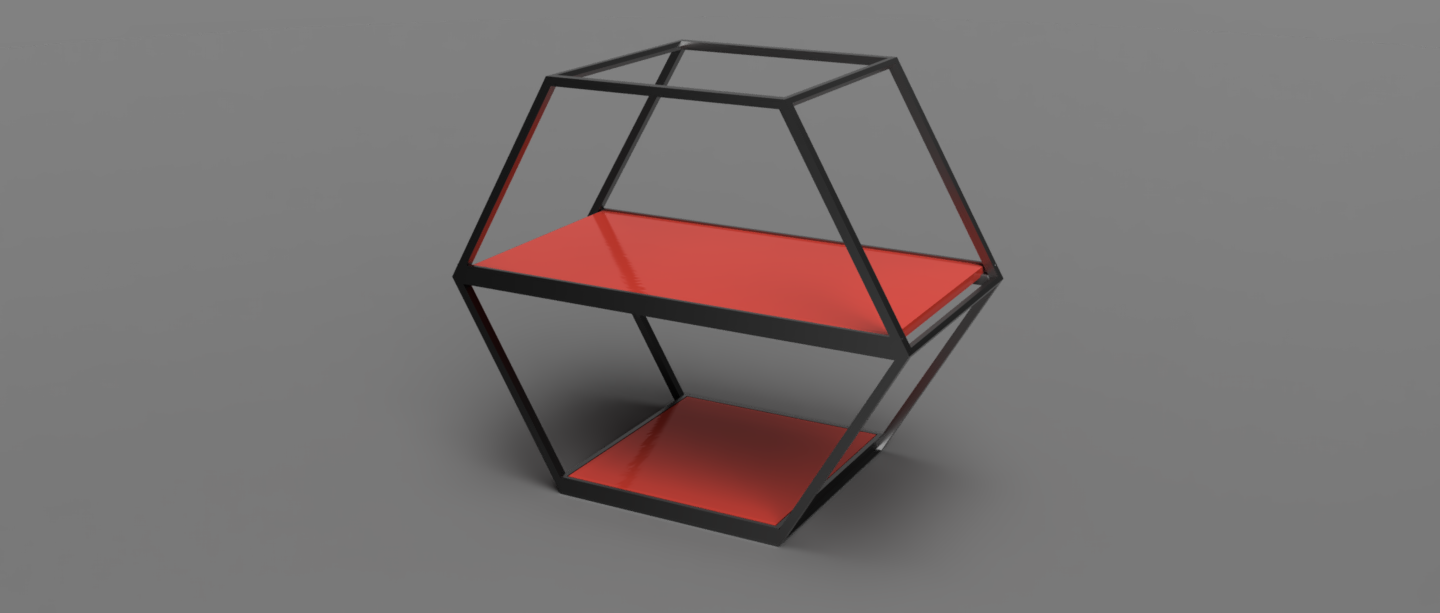 Customizable Hexagon Shelves