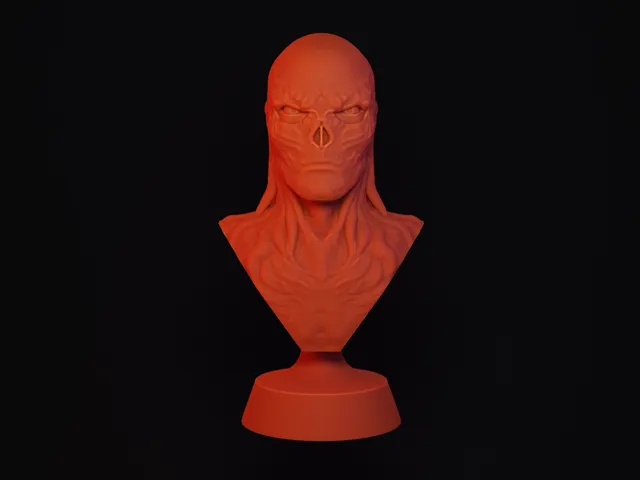 Vecna Bust from Stranger Things