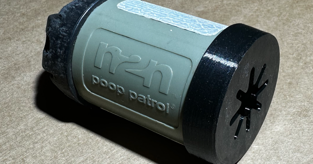N2N Dog Poop Patrol Replacement Lid by RyanR Download free STL model