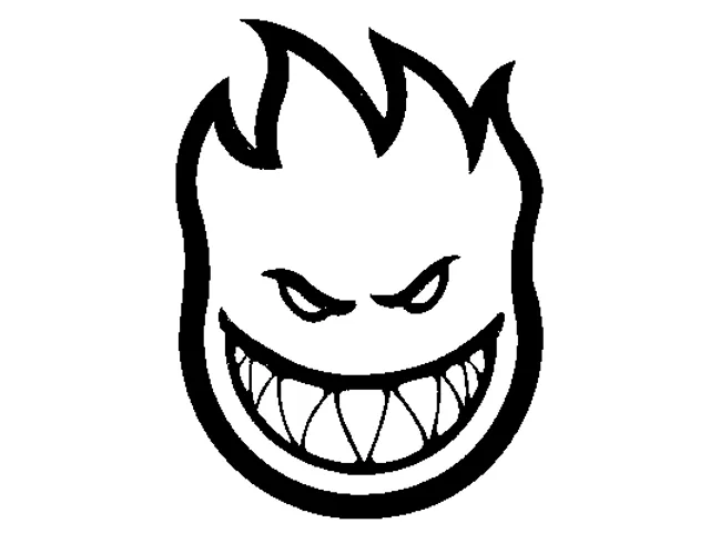 SPITFIRE logo stencil