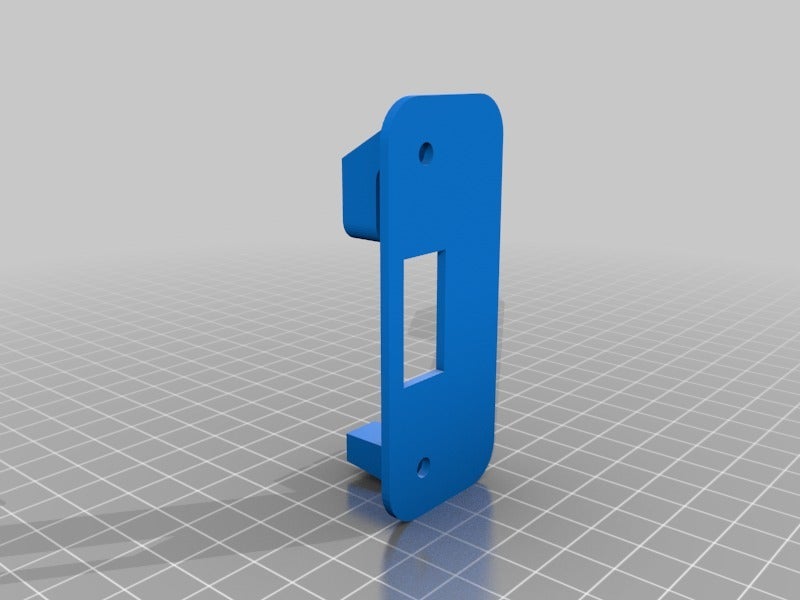 Servo bracket to control a U.S. wall switch v2 (bigger servo!) by