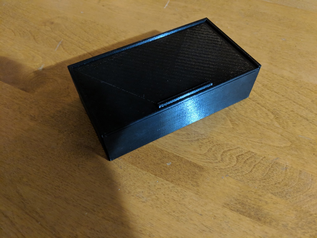 Storage Box with Sliding Lid