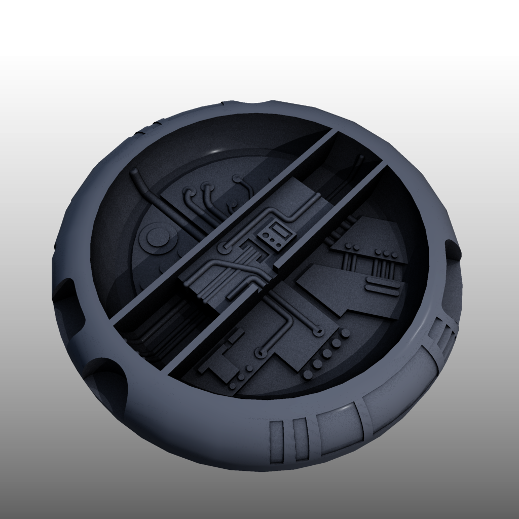 MB Bigtrak Battery Cover