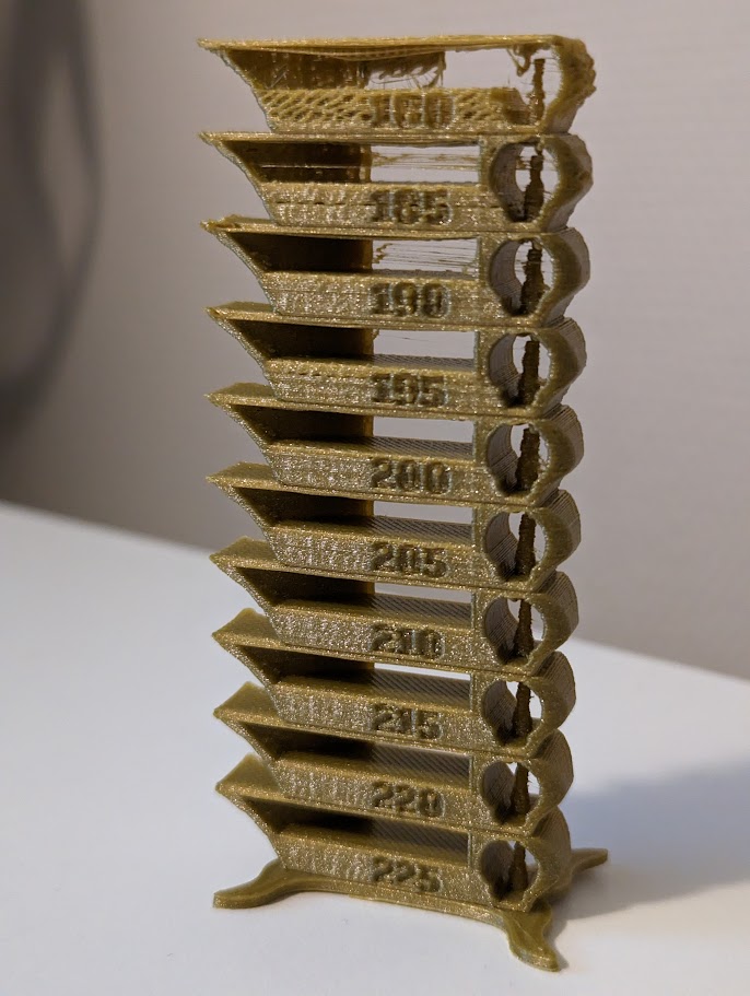 Temperature Tower GCODE for P1P by eZtaR Download free STL model