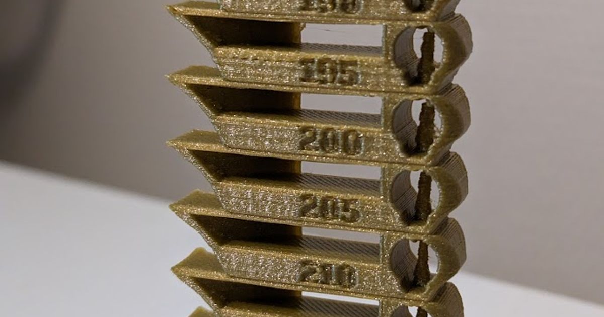 Temperature Tower GCODE for P1P by eZtaR Download free STL model