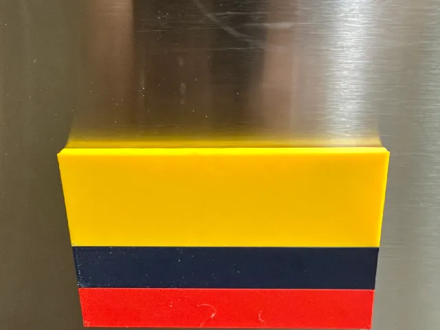 MagFlag: Colombian Magnetic Flag Multicolor with SVG