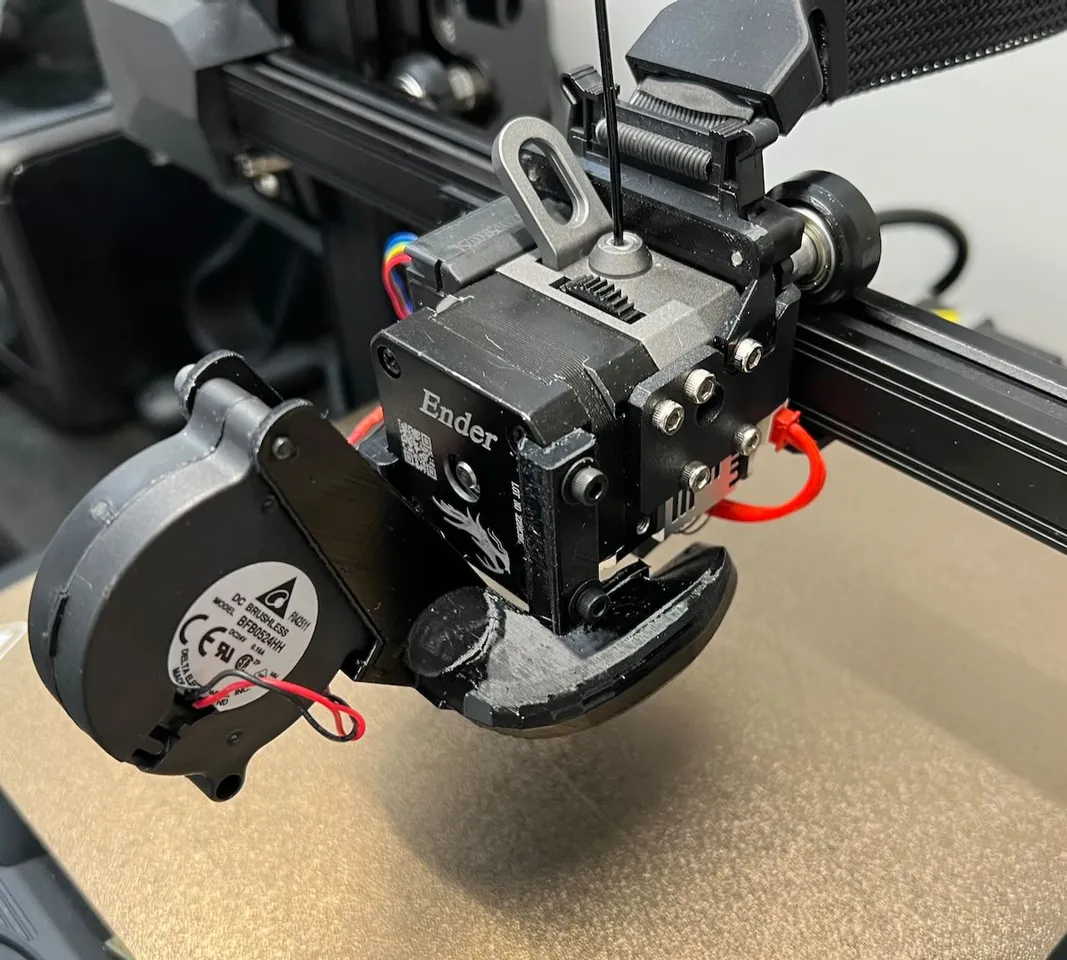 alliance stål Bot Ender 3 S1 & Ender 3 S1 Pro & Creality Sprite Extruder high performance  5015 part cooling fan duct (based on Hero Me Gen7) by Ioannis Giannakas |  Download free STL model | Printables.com