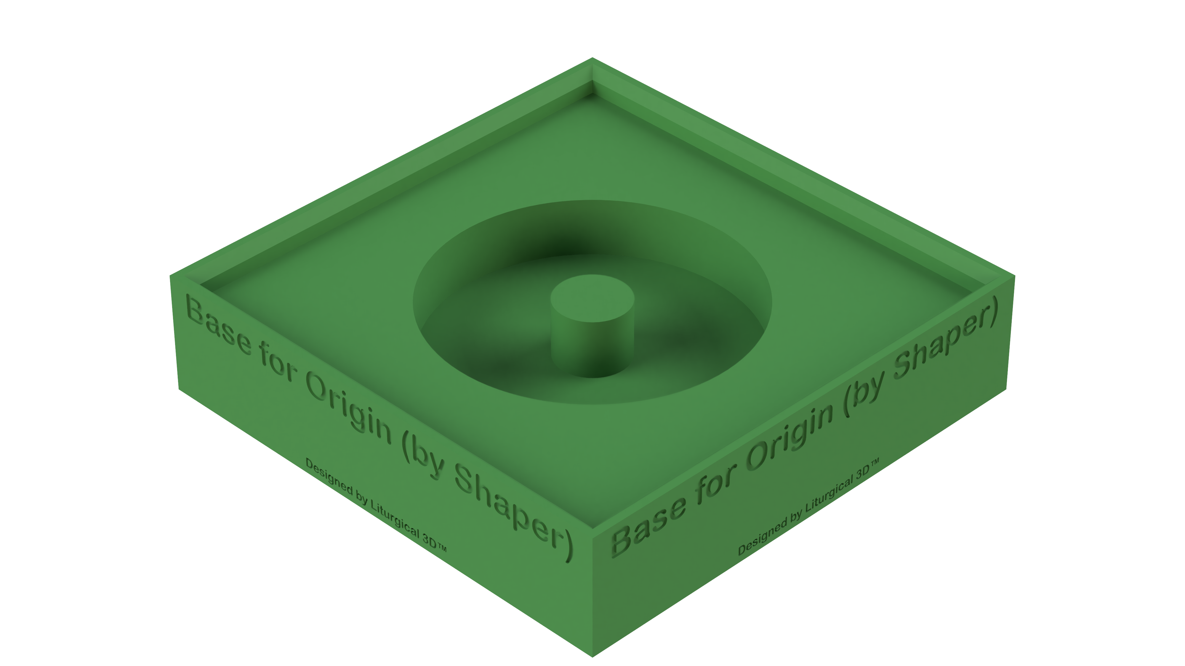 Shaper Origin base by Liturgical 3D Download free STL model