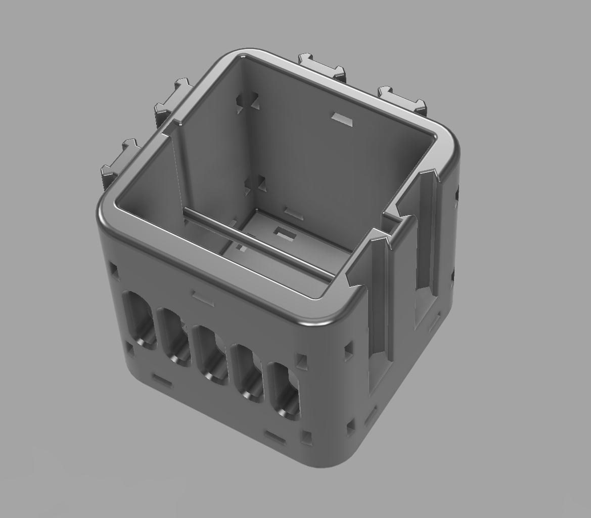 Solder- Spool-, Dispenser-Holder // for // Tool-, Pen-Holder / deskorganizer / boxes set [modular] - easy-to-print-version