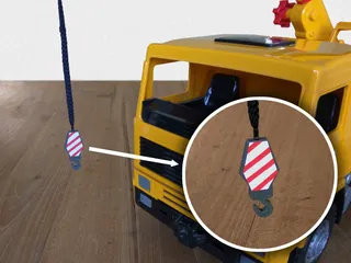 Toy Crane Hook od autora The3Designer, Stáhněte si zdarma STL model