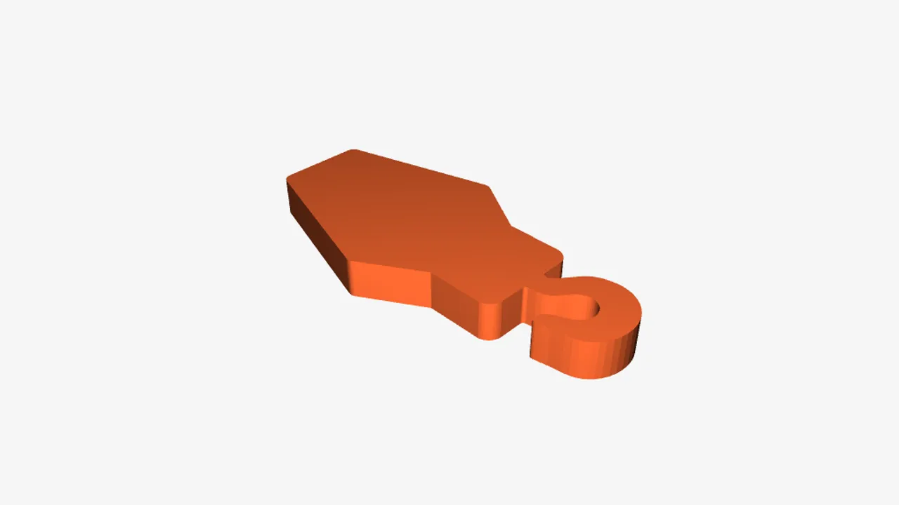 Toy Crane Hook by The3Designer, Download free STL model