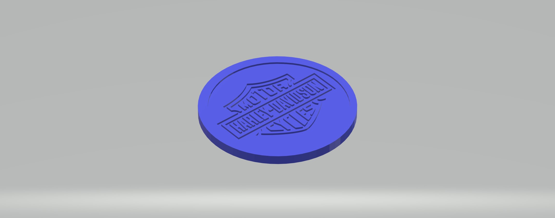 Miniatura 2 do modelo 3D Harley-Davidson Coaster
