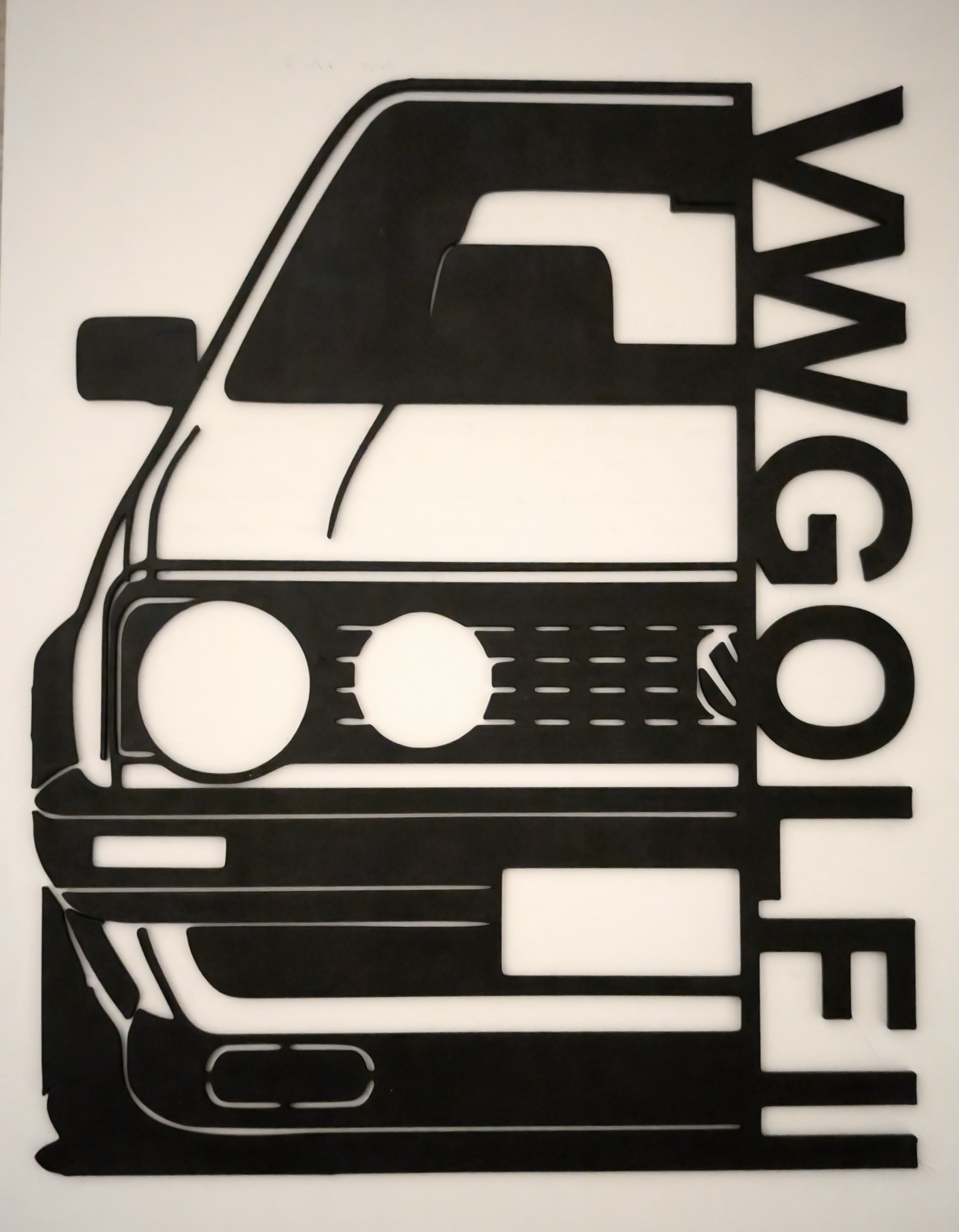 Ozdoba na ściane VW Golf II
