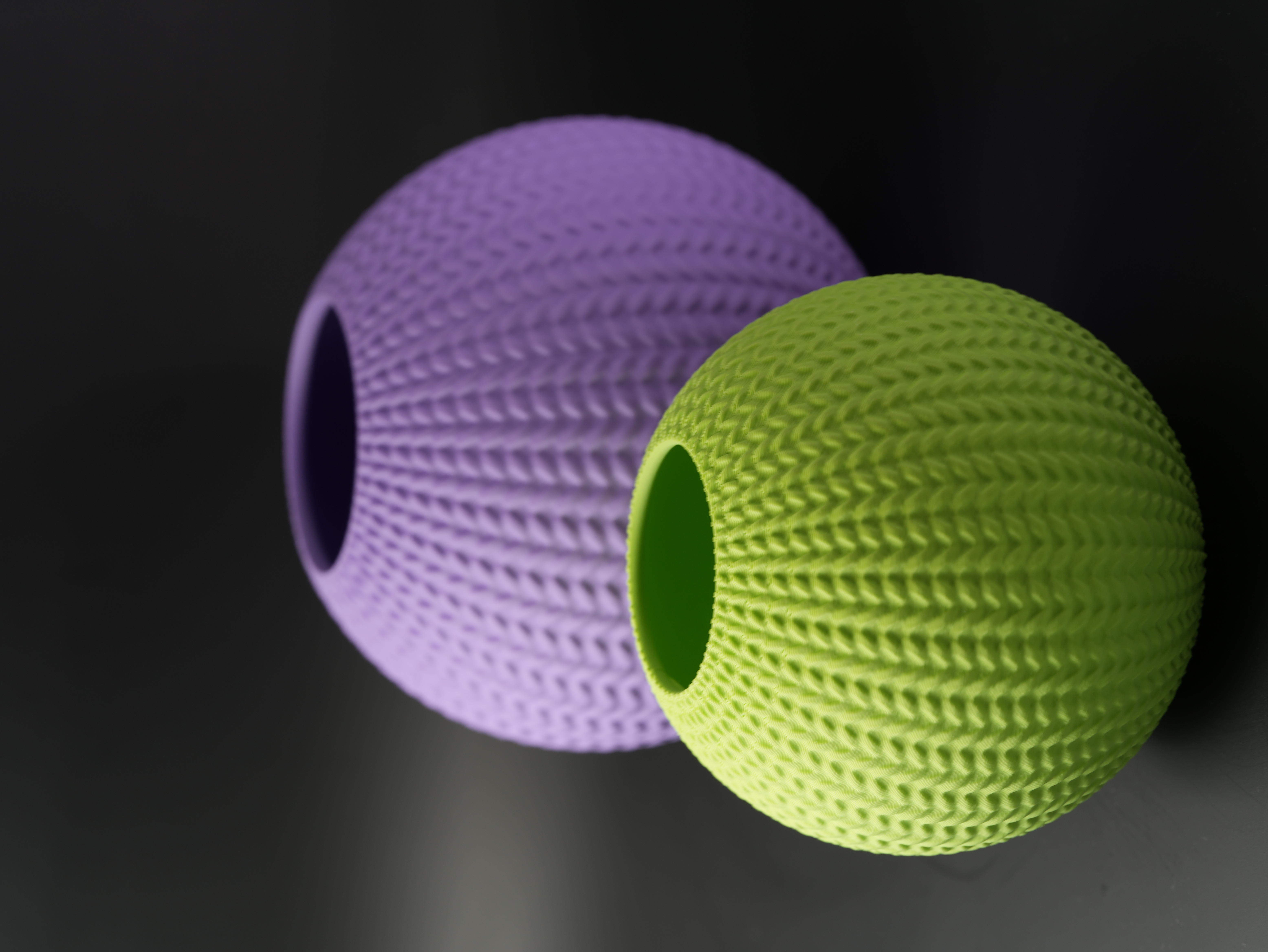 Miniatura 7 do modelo 3D Knitted Sphere Vase