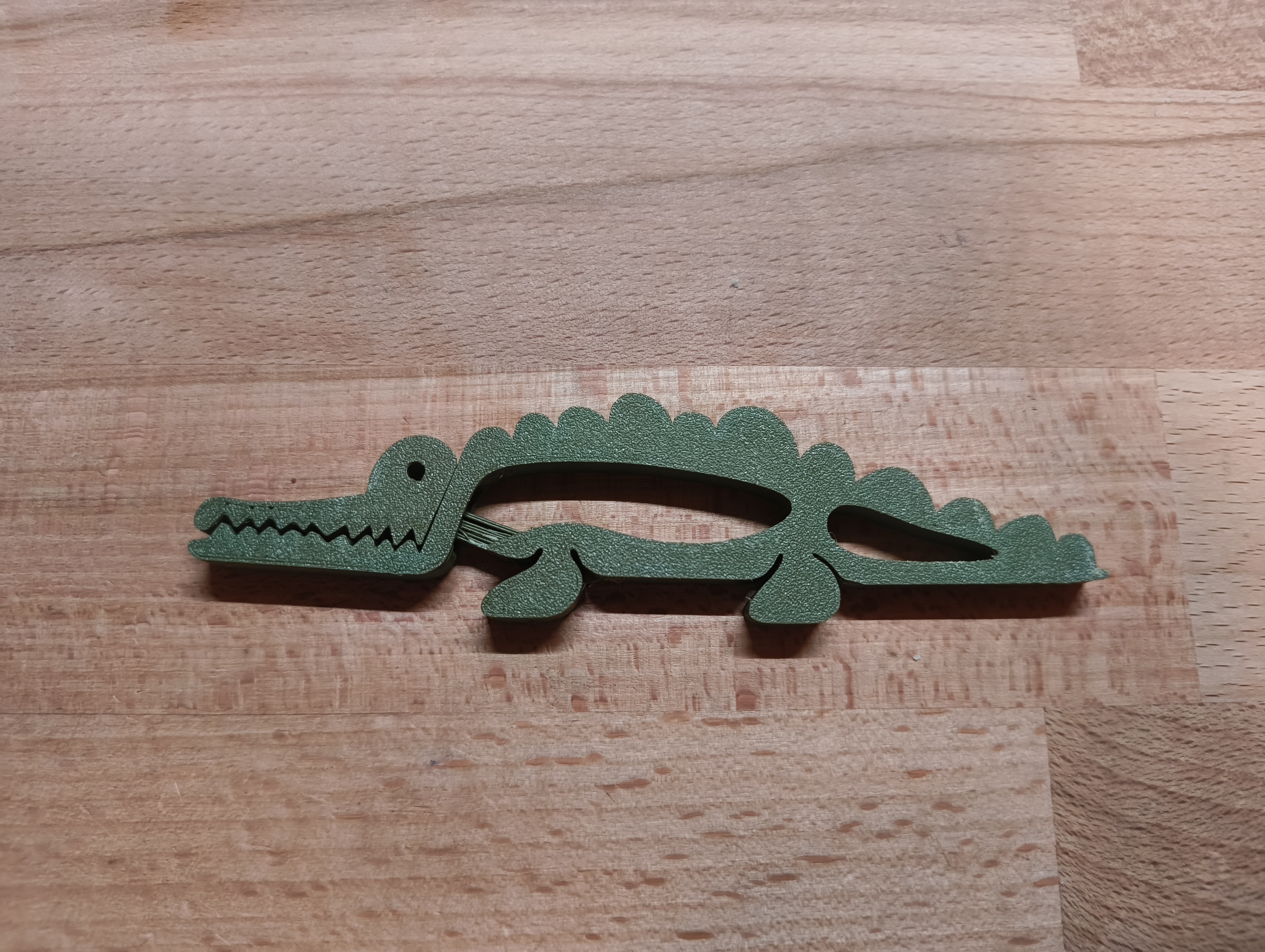 CUTE CROCODILE CLIP — miniatura 2