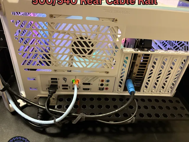 Cooler Master Qube 500/540 Rear Cable Rail