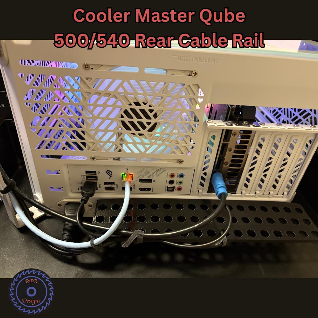 Cooler Master Qube 500/540 Rear Cable Rail
