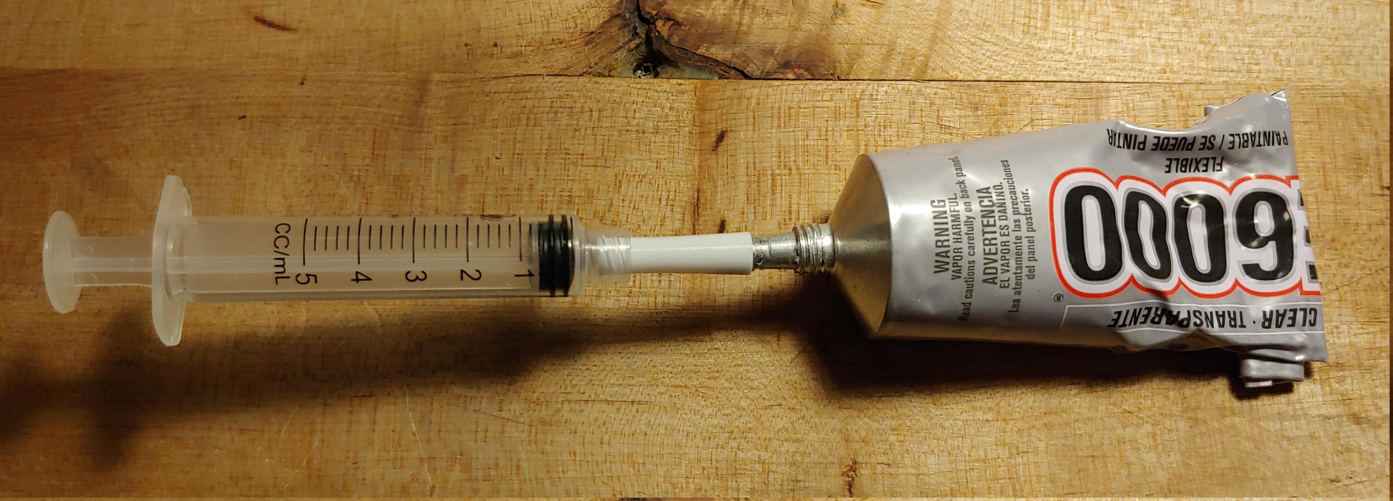 e6000 to Luer Lock Syringe Adaptor