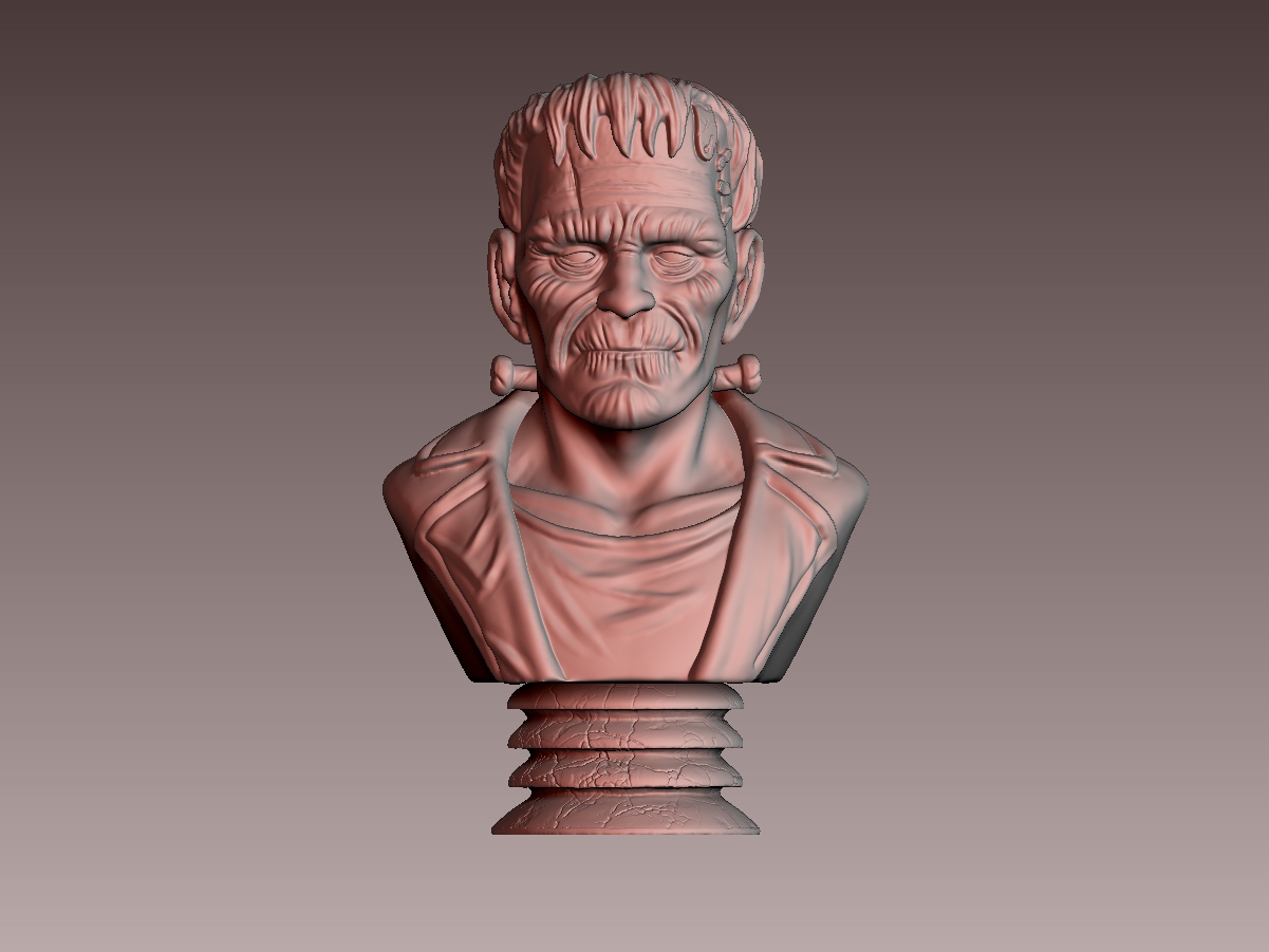 Frankenstein Bust