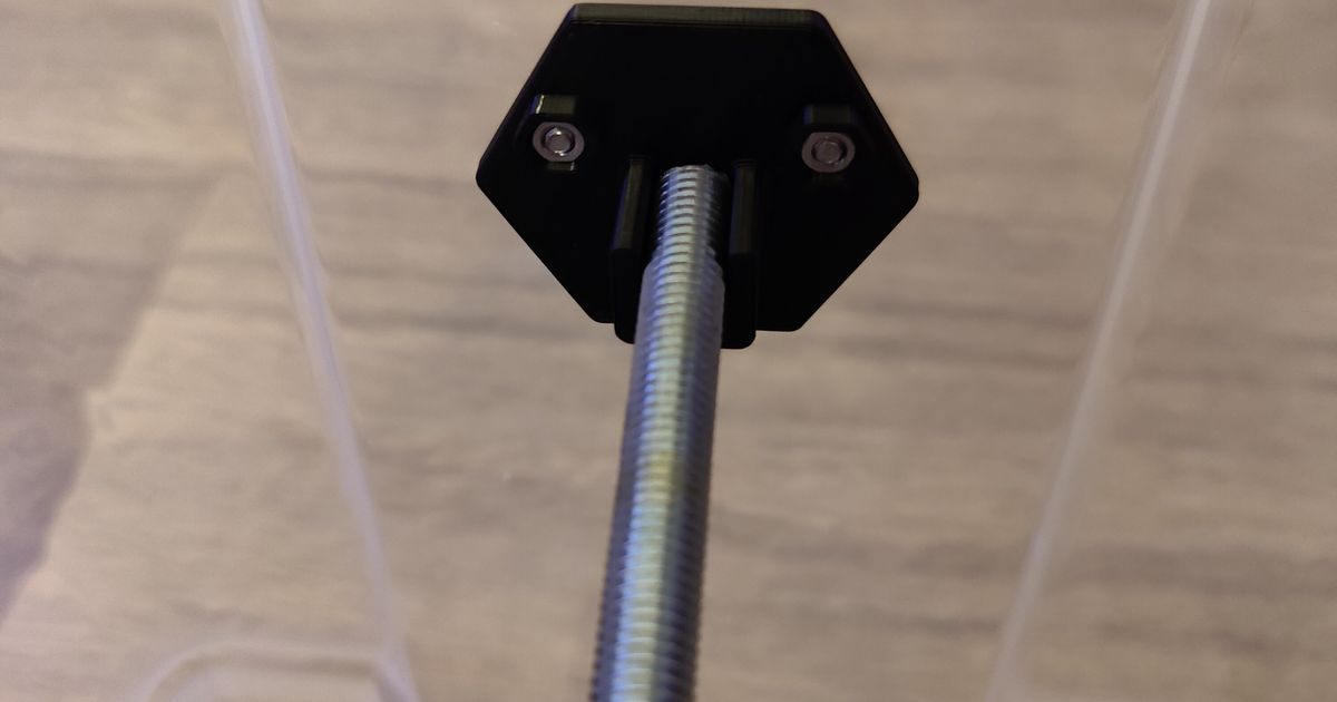 M8 threaded rod holder by Mouky Download free STL model