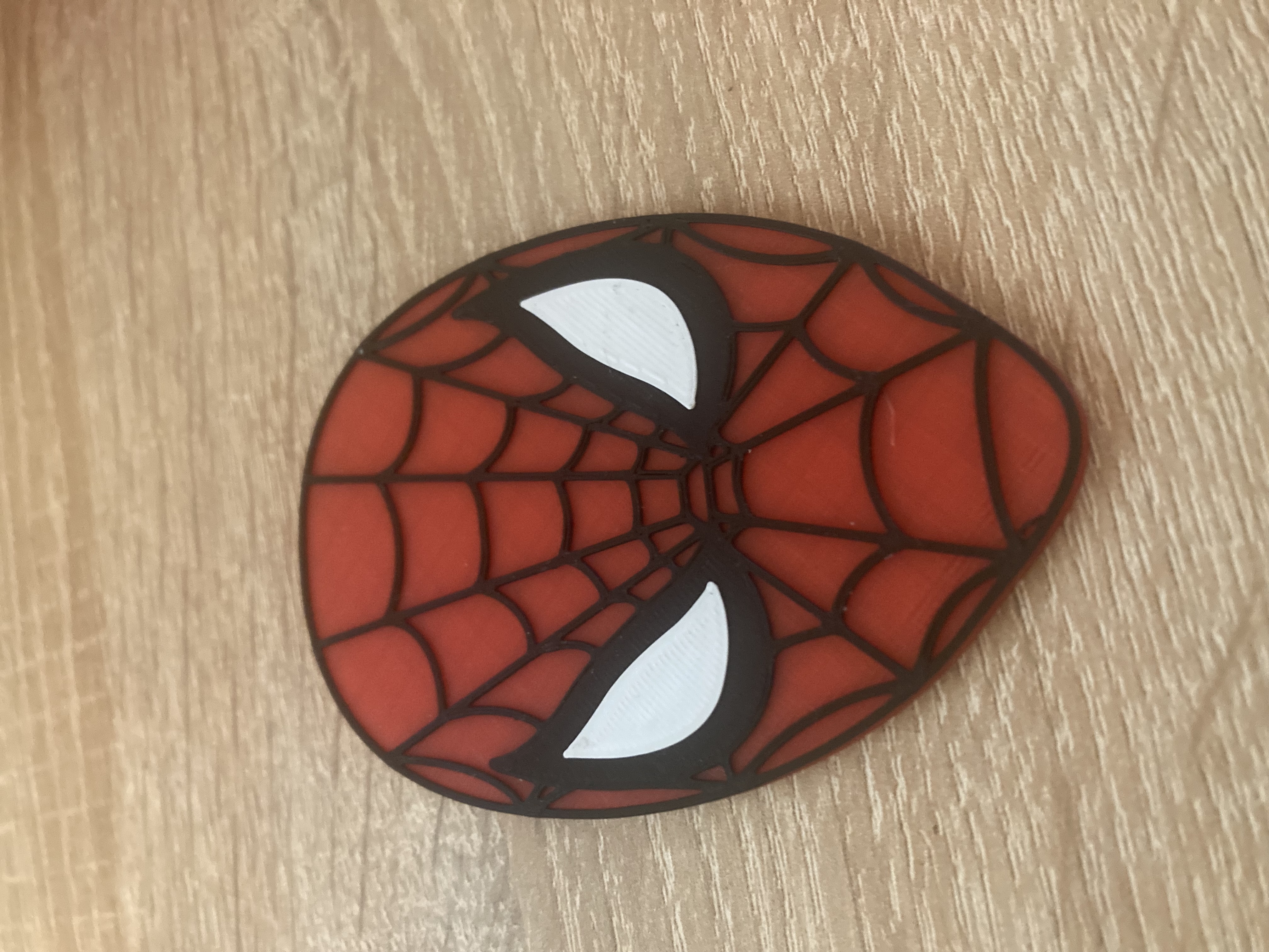 Spiderman keychain multicolor