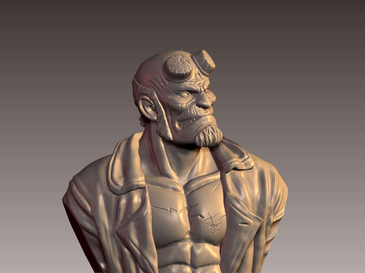 HellBoy Bust