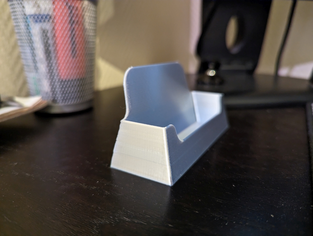 Simple business card holder by Bukken Download free STL model