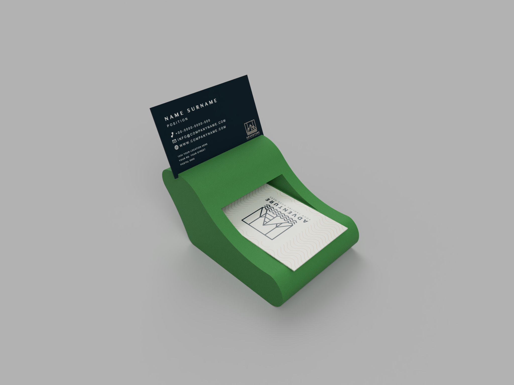 Business Card Holder by Andrei Download free STL model