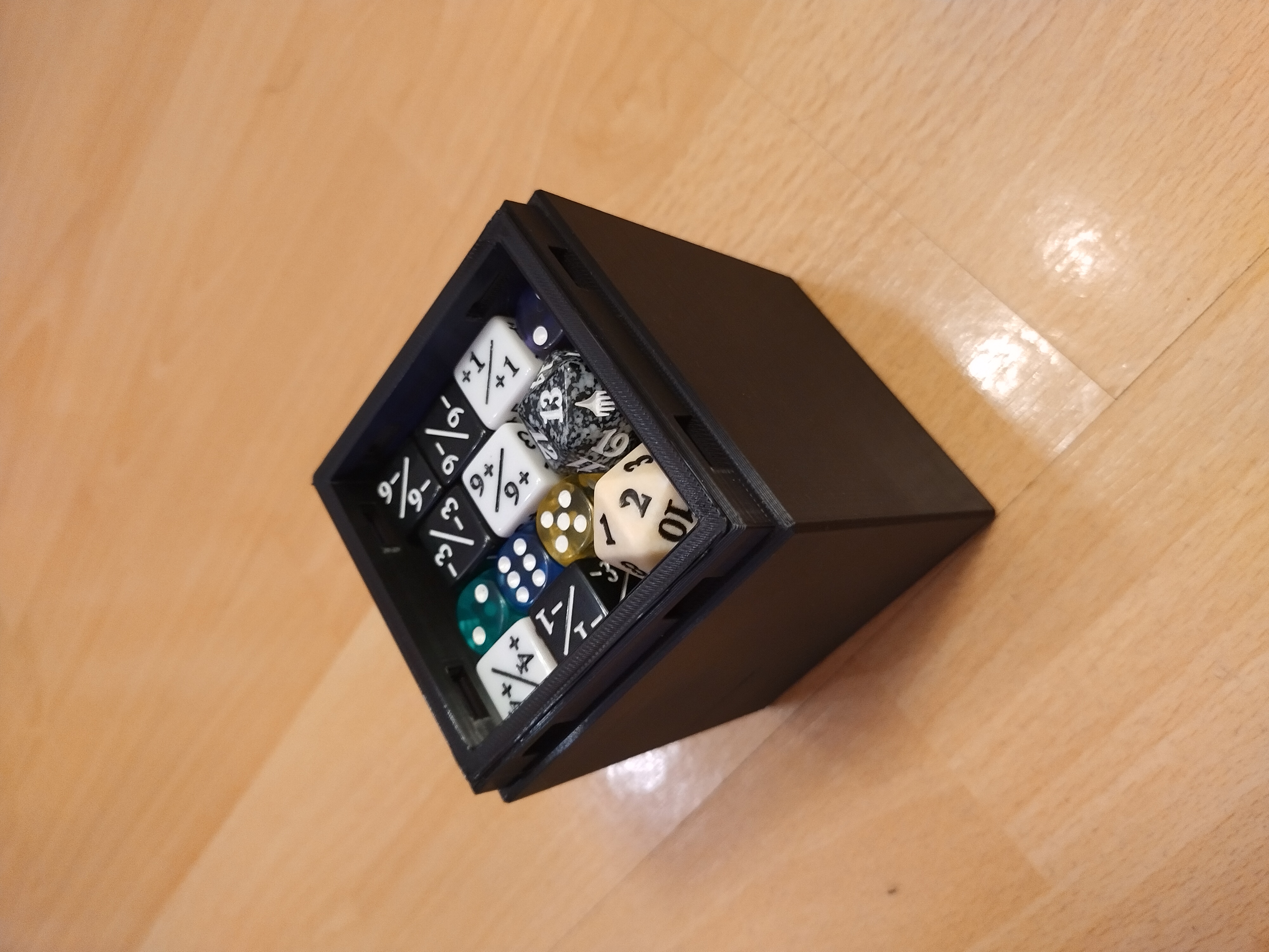 Dice Tray for Twist Lock Trick Box (Square)