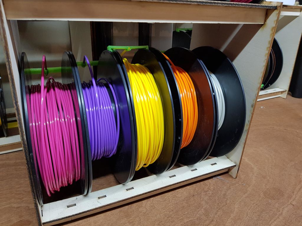 Filament Spool Storage System by Siebe | Download free STL model ...