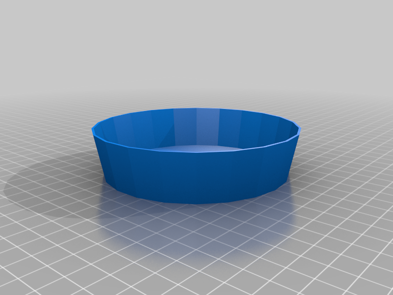 Miniatura 3 do modelo 3D Simple flower tray