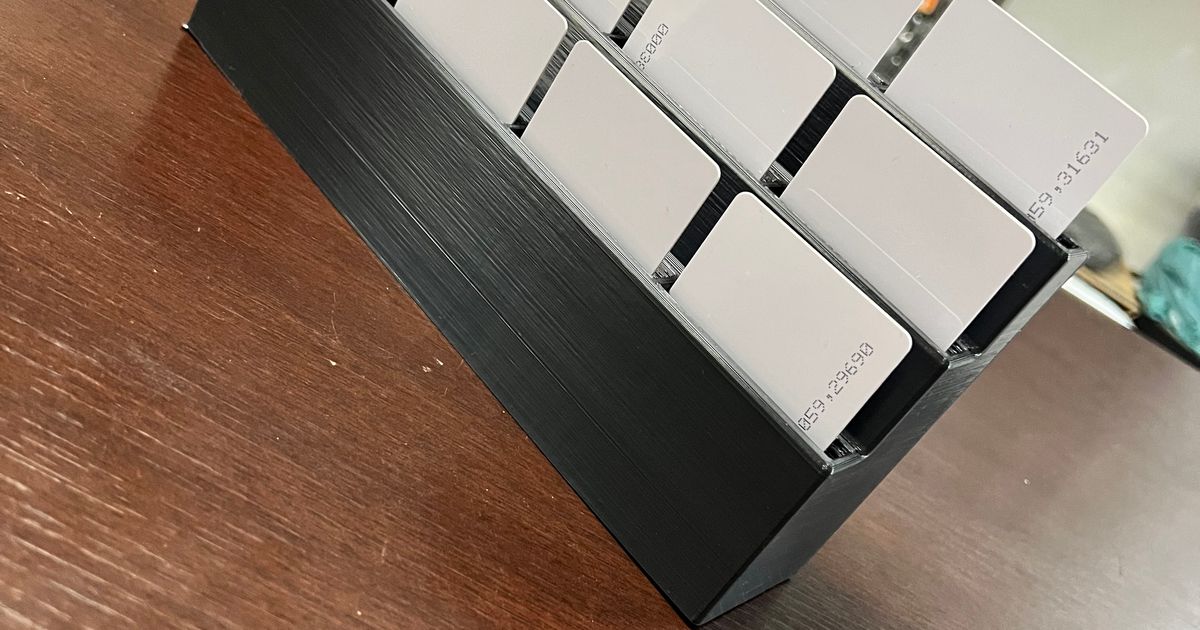 RFID/Credit Card Wall by Luiz Laurentino Download