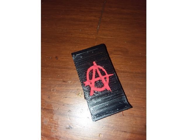anarchy money clip