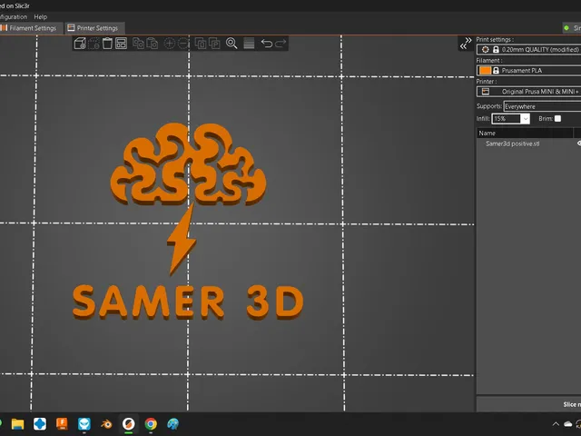 Samer 3D Logo