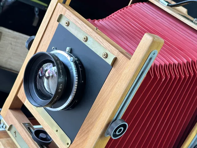 Burke and James 8x10 Lens Board-BLANK