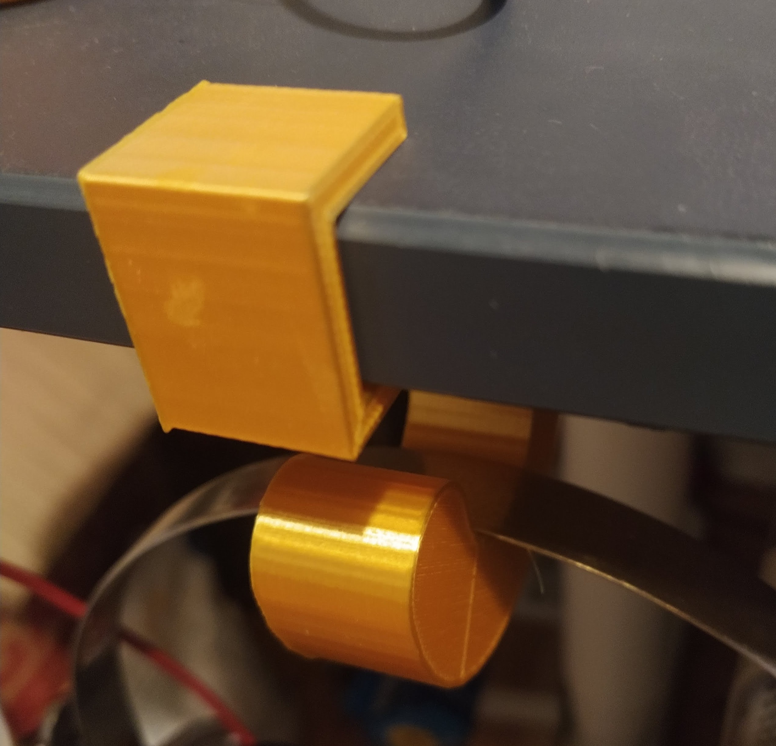 Desk Mounted Headphone Hook