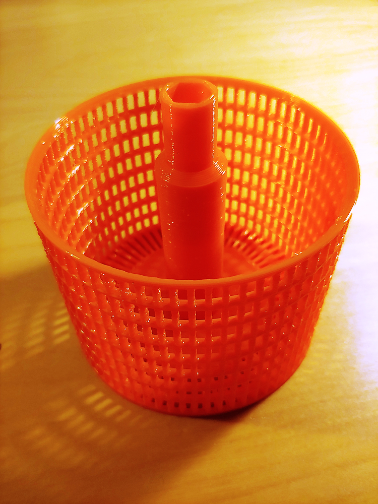 Mini salad spinner for Genius Nicer Twist chopper // Schleudereinsatz ...