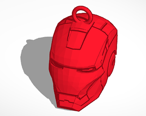 Ironman Keychain