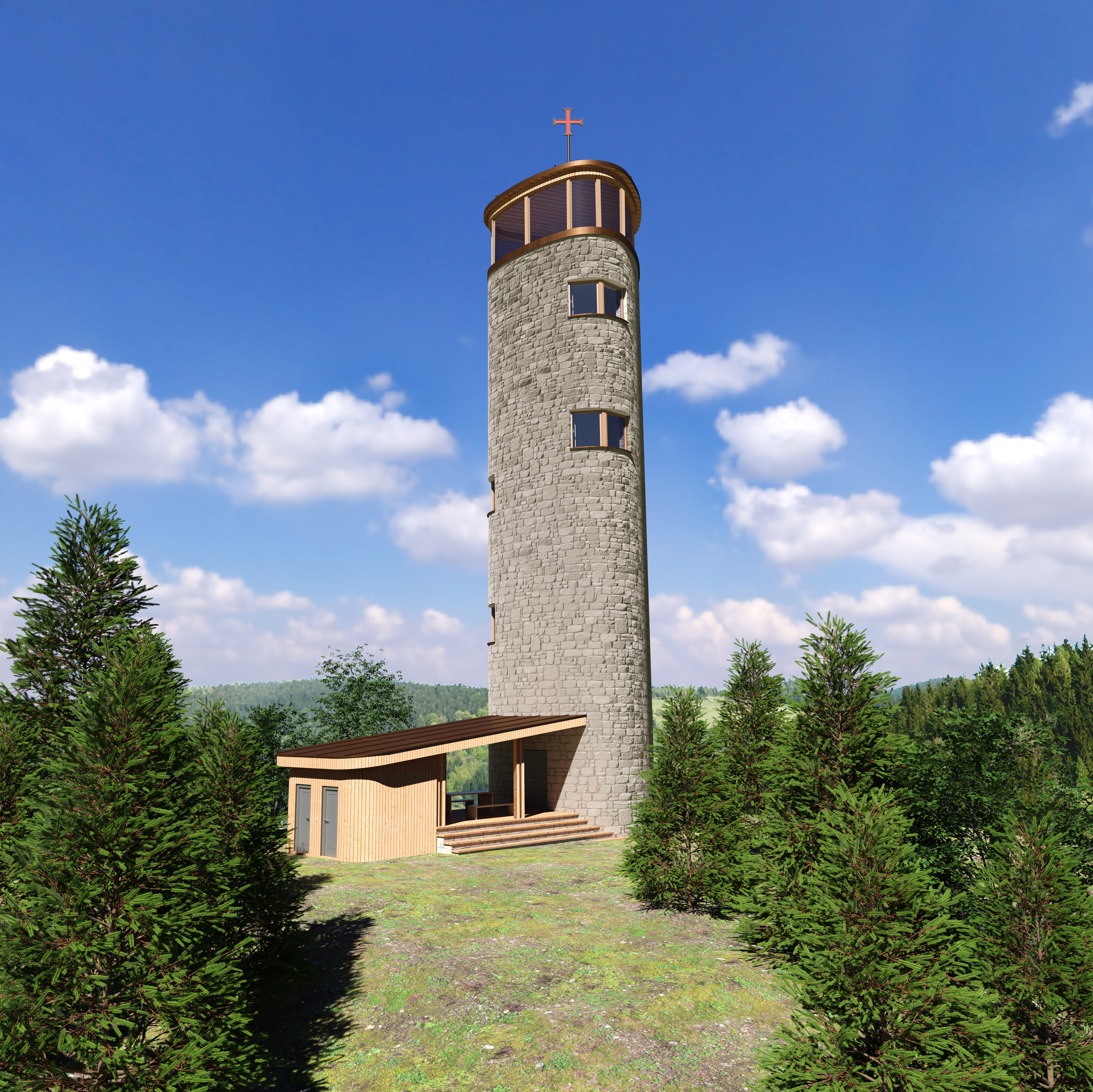 Rozhledna Křížový-Ratiboř